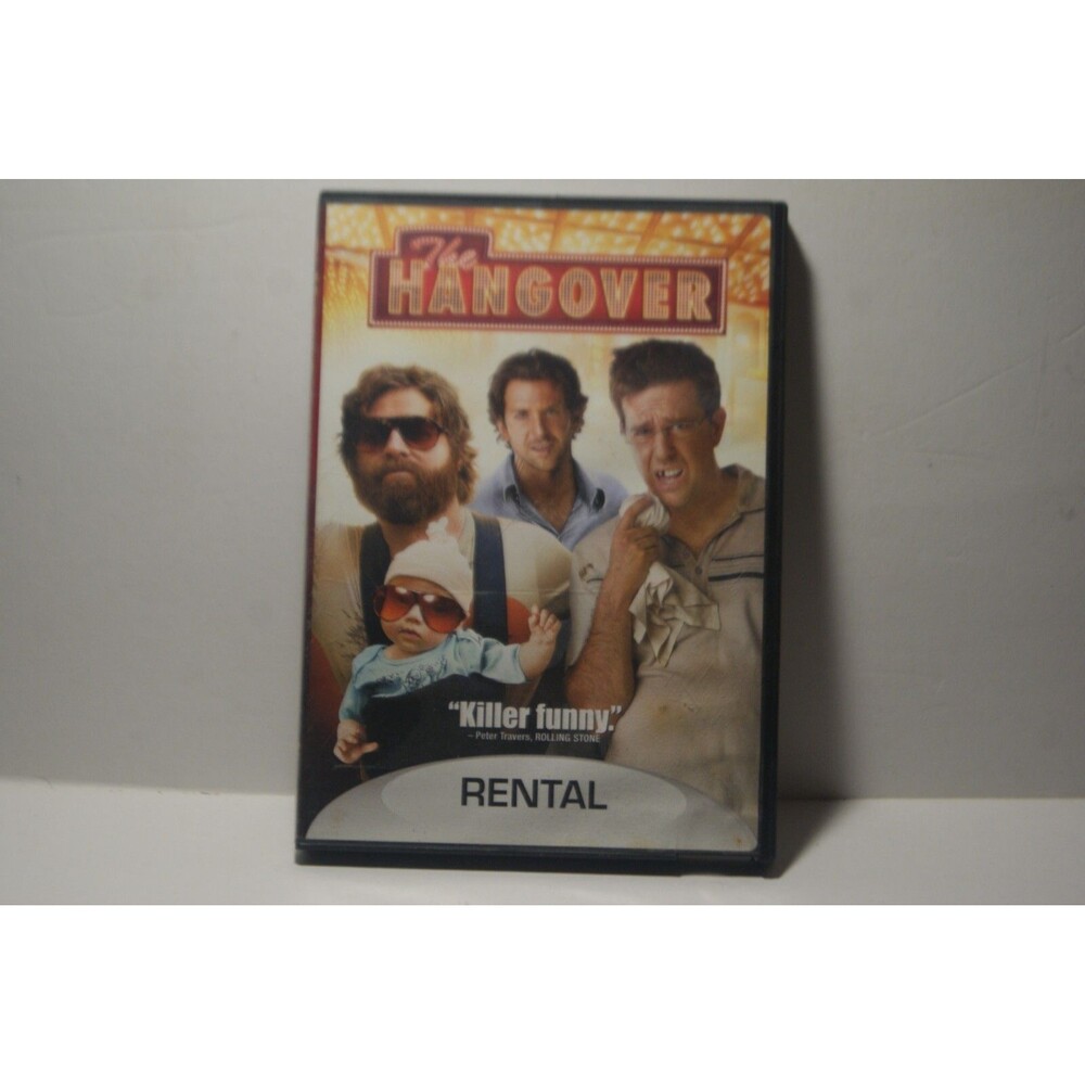 The Hangover DVD 2009 Action Bachelor Party W/Damming Qualitys Fun Bradley Coope
